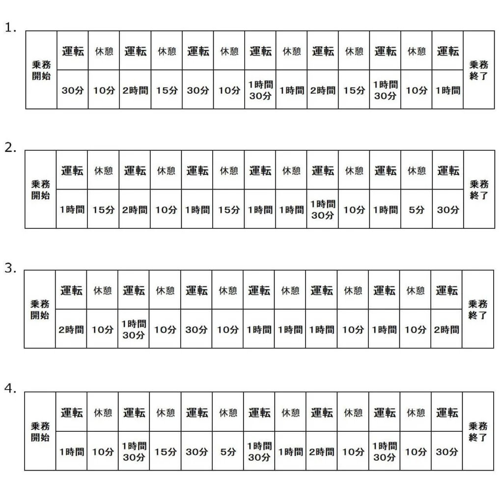R6貨物 第23問 表